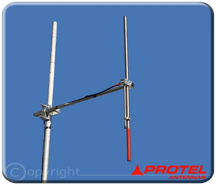 Omni-directional dipole 108-150MHz - Protel AntennaKit